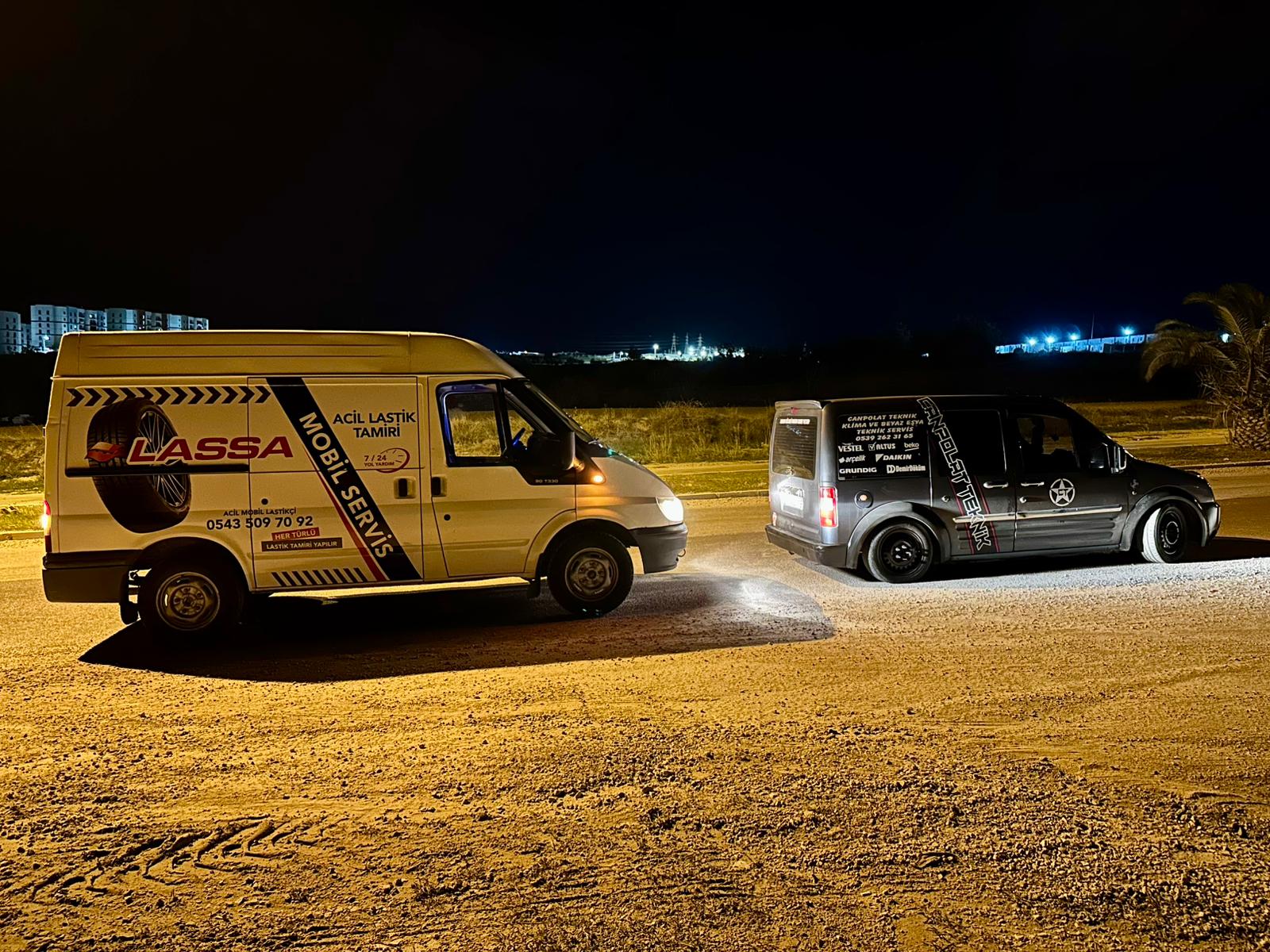 Adana mobil lastik servis araç içi ekipman